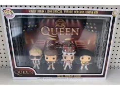 Queen Pop Moments Deluxe Vinile Figures 4-pack Wembley Stadium Funko Scatola Rovinata