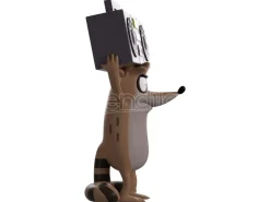 Regular Show Vinile Figura Rigby 11 Cm Youtooz