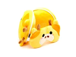 Relaxeazzz Giraffe Da Viaggio Cuscino Eye Mask Puckator