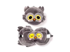 Resteazzz Adoramals Winston Owl Da Viaggio Cuscino Eye Mask Puckator