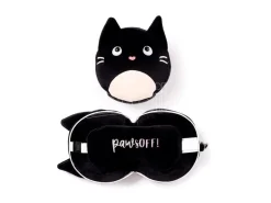 Resteazzz Fine Feline Cat Da Viaggio Cuscino Eye Mask Puckator