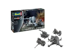 REVELL RV03325 8,8 cm FLAK 37 + Sd.Anh.202 KIT 1:72 Modellino
