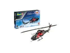 REVELL RV05640 BELL AH-1F COBRA FLYING BULLS 25th ANNIV.MODEL SET KIT 1:48 Modellino