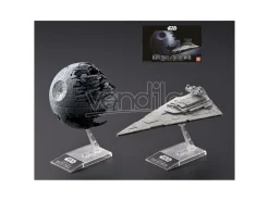 REVELL RV01207 DEATH STAR II + IMPERIAL STAR DESTROYER KIT 1:2700000 Modellino