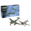 REVELL RV03711 ME262 & P-51B COMBAT SET KIT 1:72 Modellino