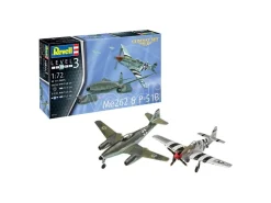 REVELL RV03711 ME262 & P-51B COMBAT SET KIT 1:72 Modellino