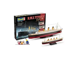 Revell Rv05727 R.m.s. Titanic 1:700 + 1:1200 Regalo Set Kit Modellino