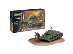 REVELL RV03294 T-34/76 MODELL 1940 KIT 1:76 Modellino