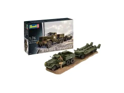 REVELL RV03364 TRASPORTATORE DI CARRI ARMATI M19 TANK TRANSPORTER KIT 1:76 Modellino