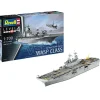 REVELL RV05178 US NAVY ASSAULT CARRIER WASP CLASS KIT 1:700 Modellino