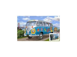 Revell RV07050 VW T1 SAMBA BUS FLOWER POWER KIT 1:24 Modellino