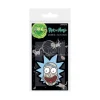 Rick E Morty Rubber Portachiavi Rick Crazy Smile 6 Cm Pyramid International