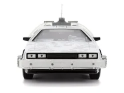 Ritorno Al Futuro Diecast Model 1/24 Macchina Del Tempo Frost Jada Toys