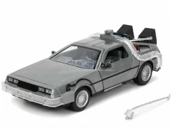 Ritorno Al Futuro Part I - 1982 De Lorean Dmc 12 -  40th Anniversary Edizione Limitata 1:24 Die-cast Model Modelli In Scala Jad