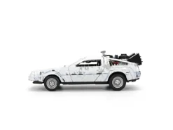 Ritorno Al Futuro Part I - 1982 De Lorean Dmc 12 Con Frost Effect -  40th Anniversary Edizione Limitata 1:32 Die-cast Model