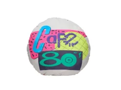 Ritorno Al Futuro 80's Cafe Round Cuscino Cuscino Sd Toys
