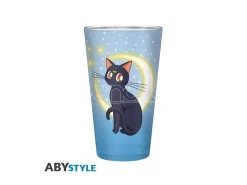 SAILOR MOON - Large Glass - 400ml - Luna & Artemis -