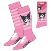 Sanrio Calzini Kuromi Pink Stripes 36-43 Cerdá