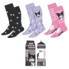 Sanrio Calzini 3-pack Kuromi 36-43 Cerdá