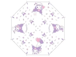 Sanrio Cane Ombrello Kuromi Kawaii Transparent Sakami Merchandise