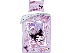 Sanrio Duvet Set Kuromi Ver. 2 140 X 200 Cm / 70 X 90 Cm Halantex