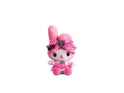 Sanrio Peluche Figura My Melody Pink Black Party Anniversary Edition 22 Cm Sakami Merchandise