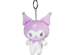 Sanrio Peluche Portachiavi Kuromi Kawaii 12 Cm Sakami Merchandise