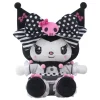 Sanrio Pink Black Party Series Peluche Figura Kuromi 17 Cm Sakami Merchandise