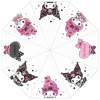 Sanrio Pink Black Party Series Ombrello Kuromi & My Melody Transparent Sakami Merchandise