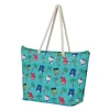 Sanrio Soleil Borsa Da Spiaggia Hello Kitty Palms Turquoise Karactermania