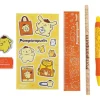 Sanrio Stationery Set 6-Pack Pompompurin Blue Sky Studios