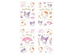 Sanrio Sticker Pack Hello Kitty & Friends Pastel Vivid Sakami Merchandise