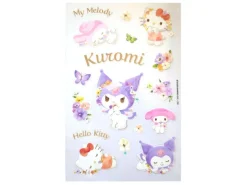 Sanrio Sticker Pack Hello Kitty & Friends Pastel Vivid Sakami Merchandise