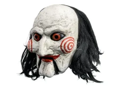 Saw Latex Mask Billy Puppet Moving Mouth Trick Or Treat Studios