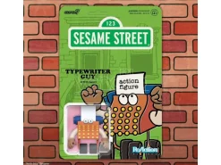 Sesame Street Reaction Action Figura Wave 06 Typewriter Guy 10 Cm Super7