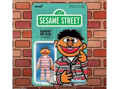 Sesame Street Reaction Action Figura Wave 06 Ernie (pjs) 10 Cm Super7