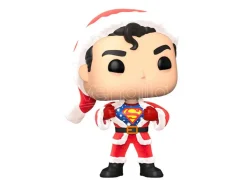 Set Figura Pop & Tee Back Dc Comics Superman Esclusiva Flocked Funko