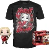 Set Figura Pop & Tee Dc Comics Escuadron Suicida Harley Quinn Funko