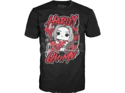 Set Figura Pop & Tee Dc Comics Escuadron Suicida Harley Quinn Funko