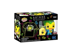 Set Figura Pop & Tee Dc Comics Batman Joker Esclusiva Funko