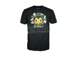 Set Figura Pop & Tee Dc Comics Batman Joker Esclusiva Funko