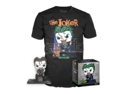 Set Pop Figura & Tee Dc Comics Jim Lee Joker taglia S Funko