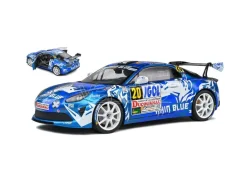 SOLIDO SL1801623 ALPINE A110 N.20 RALLY DU VAR 2021 NIGHT VERSION DELECOUR/GUIGONNET 1:18 Modellino