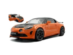SOLIDO SL1801629 ALPINE A110 RADICALE COUPE 2024 ORANGE/BLACK 1:18 Modellino