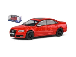 SOLIDO SL4313304 AUDI S8 D3 2010 RED W/BLACK LINE 1:43 Modellino