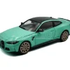 SOLIDO SL4316002 BMW 4-SERIES M4 COUPE COMPETITION (G82) 2023 MINT GREEN 1:43 Modellino
