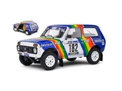 SOLIDO SL1807305 LADA NIVA N.182 RALLY PARIS-DAKAR 1984 J.P JABOUILLE-M.SARDOU 1:18 Modellino