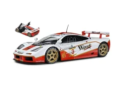SOLIDO SL1804107 McLAREN F1 GTR N.8 BPR GT ENDURANCE 1995 J.NIELSEN-T.BSCHER  1:18 Modellino