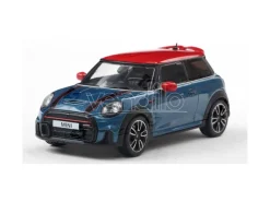 SOLIDO SL4315003 MINI COOPER JOHN COOPERWORKS 2023 ISLAND BLUE METALLIC 1:43 Modellino