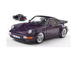 SOLIDO SL1803412 PORSCHE 911 (964) TURBO 1990VIOLET BLUE METALLIC 1:18 Modellino